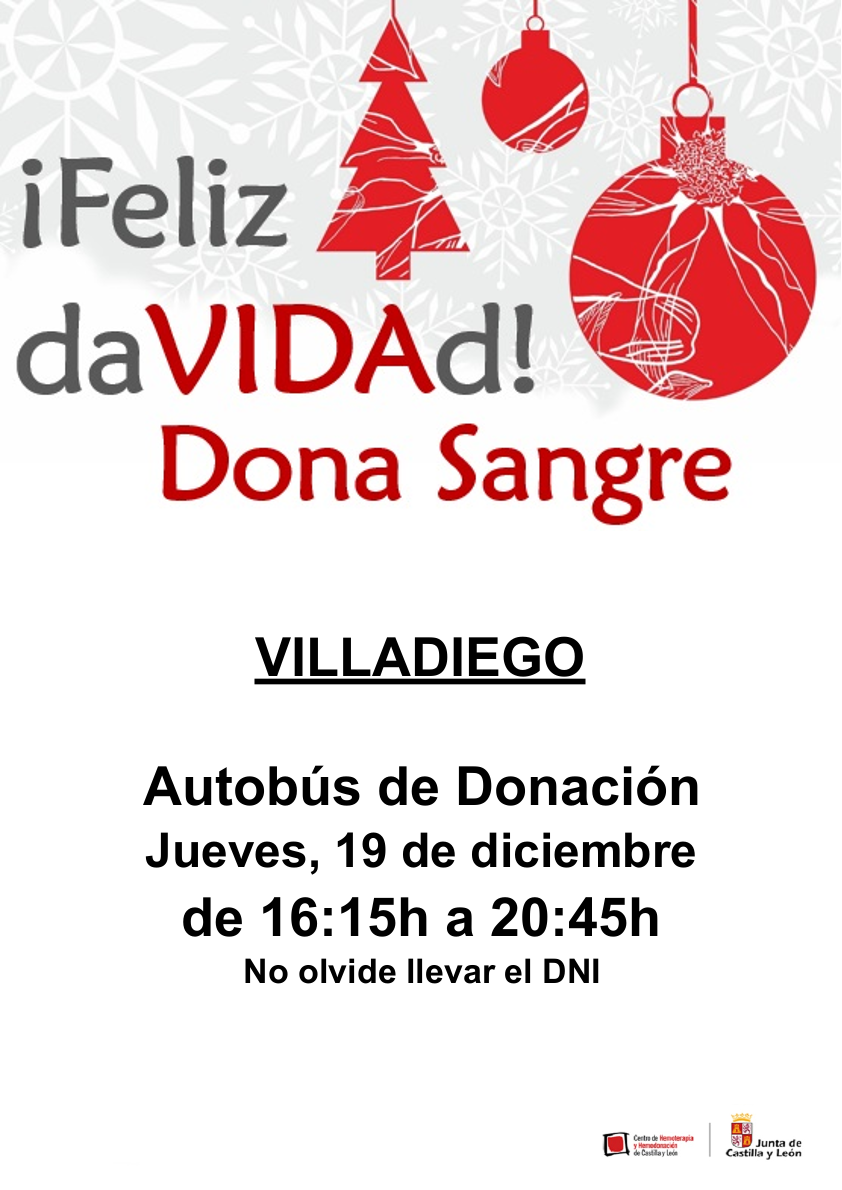 💉🩸 DONA SANGRE EN VILLADIEGO