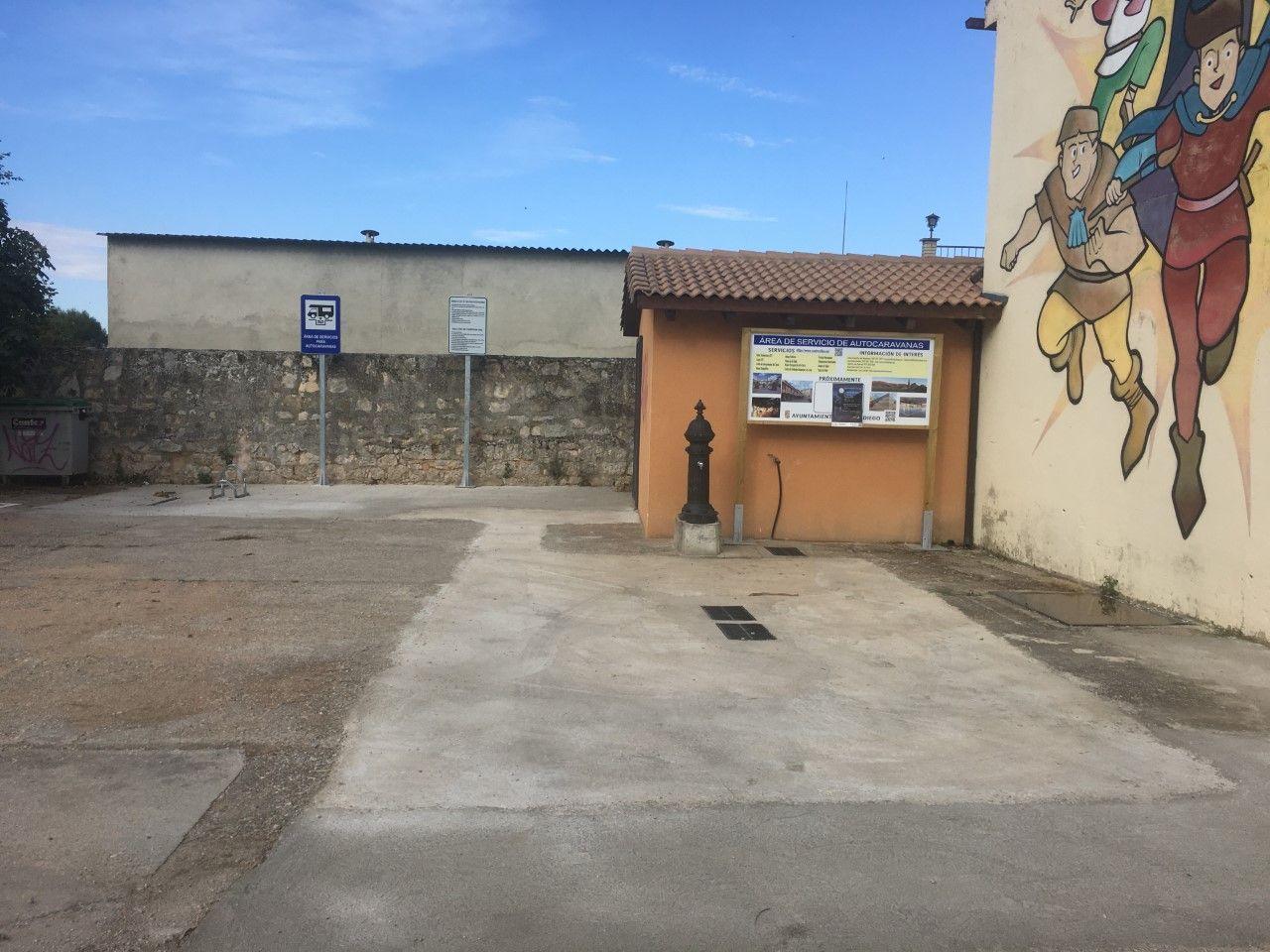 Área de Autocaravanas en Villadiego