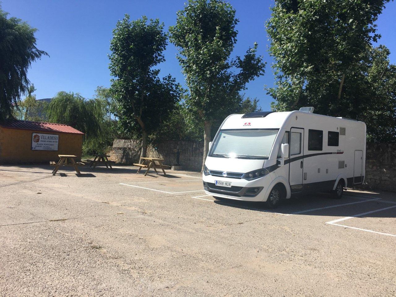 Área de Autocaravanas en Villadiego